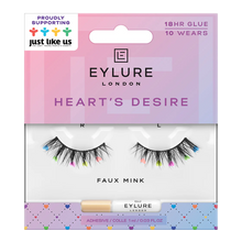 Load image into Gallery viewer, Eylure London PRIDE Faux Mink HEART&#39;S DESIRE
