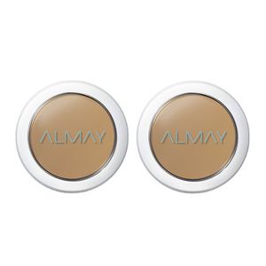 Almay Clear Complexion Pressed Powder 8g 400 MEDIUM DEEP - 2 pack