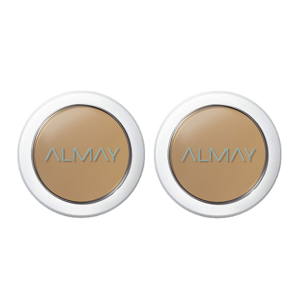 Almay Clear Complexion Pressed Powder 8g 400 MEDIUM DEEP - 2 pack