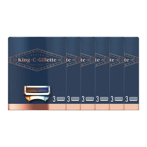 King C. Gillette Neck Razor + Blade + Shave Gel pack