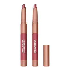 L'Oreal Infallible Matte Lip Crayon 1.3g 501 STRAWBERRY GLAZE - 2 pack