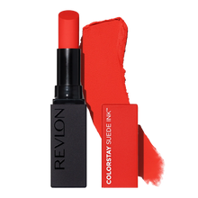 Load image into Gallery viewer, Revlon ColorStay Suede Ink Lipstick 2.55g 007 FEED THE FLAME
