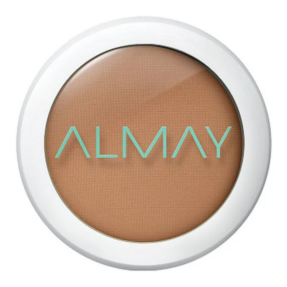 Almay Clear Complexion Pressed Powder 8g 500 DEEP makeup compact