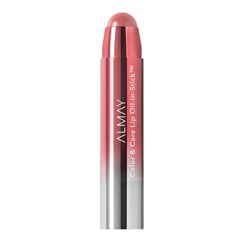 Almay Color & Care Lip Oil-In-Stick 2.5g 120 ROSY GLAZE lipstick product on white background