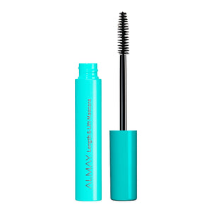 Almay Length & Lift Mascara 7.1ml 020 BLACK -  mascara wand and black tube on white background