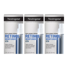 Load image into Gallery viewer, Neutrogena Rapid Wrinkle Repair Retinol Night Moisturiser 29ml - 3 pack
