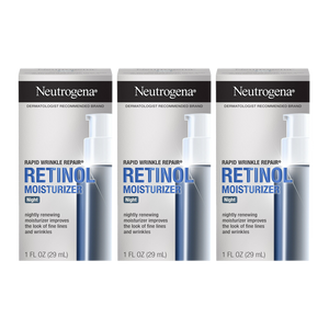 Neutrogena Rapid Wrinkle Repair Retinol Night Moisturiser 29ml - 3 pack