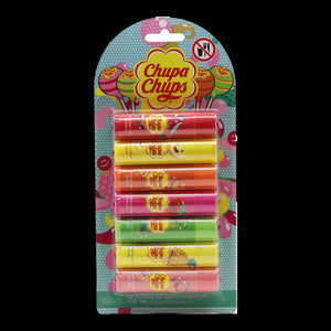 Chupa Chups 7pk Lip Licking Lip Balm Collection - assortment of lip balms in a 7 pack