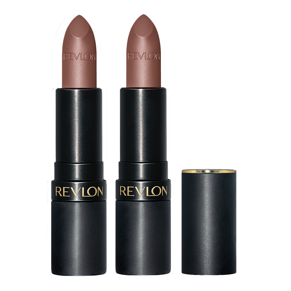 Revlon Super Lustrous The Luscious Mattes Lipstick 4.2g 002 SPICED COCOA - 2 pack