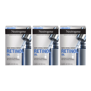 Neutrogena Rapid Wrinkle Repair Retinol Oil 30ml - 3 pack