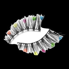 Load image into Gallery viewer, Eylure London PRIDE Faux Mink QUEEN OF HEARTS false eyelashes on a white background
