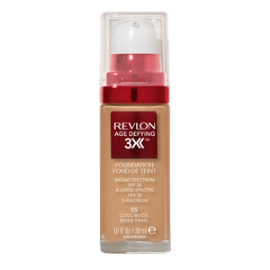 Revlon Age Defying 3X Foundation 30ml 55 COOL BEIGE