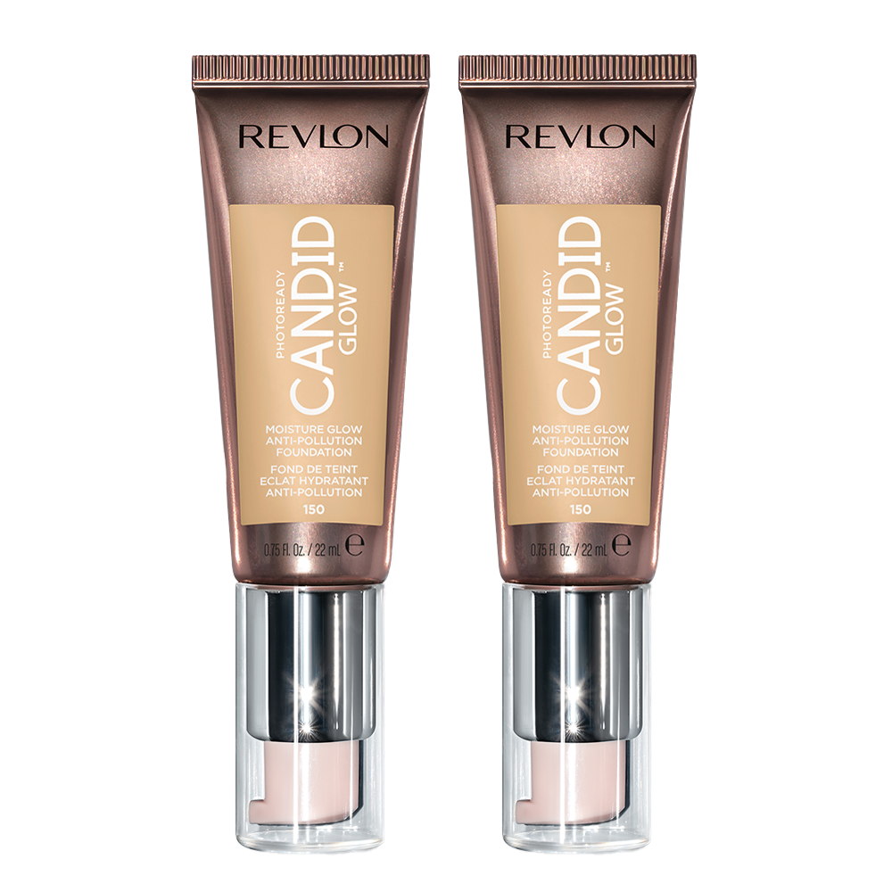 Revlon PhotoReady Candid Glow Moisture Glow Foundation 22ml 150 CREME BRULEE - 2 pack