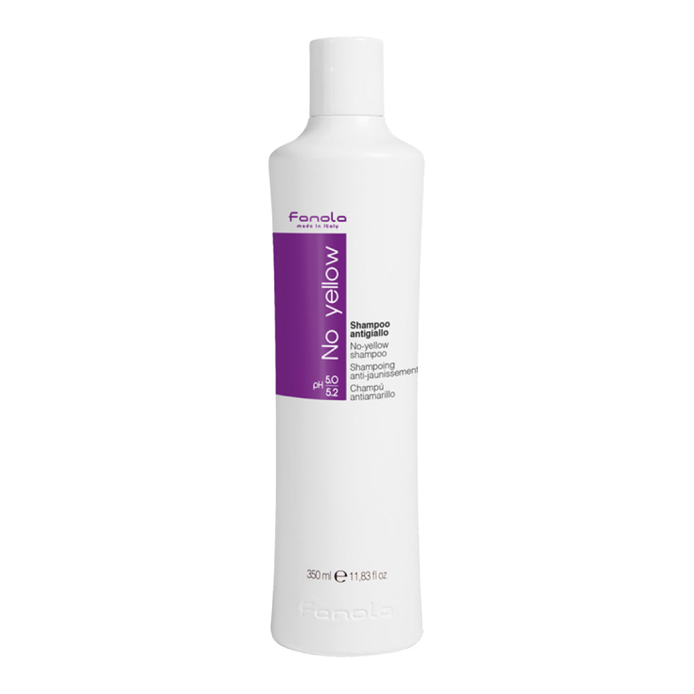 Fanola No Yellow Shampoo 350ml product image for toning blonde hair
