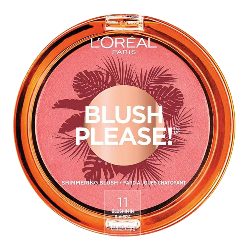 L'Oreal Blush Please! Shimmering Blush 5.1g 11 BLUSHIN IN RIVIERA makeup product