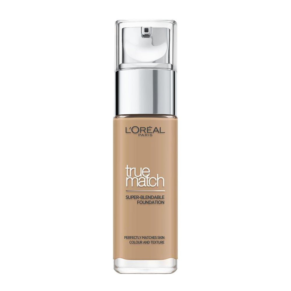 L'Oreal True Match Foundation 30ml 5N SAND makeup bottle