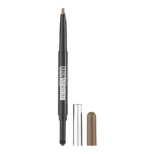 Load image into Gallery viewer, Maybelline Brow Natural Duo 0.65g BROWN makeup product in brown shade
