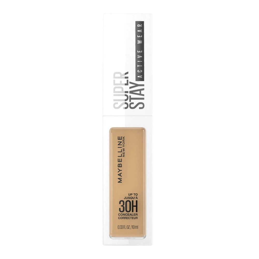Maybelline Super Stay 30H Active Wear Concealer in 30 HONEY shade, 10ml bottle, for long-lasting coverage