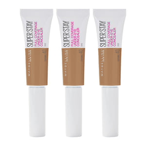 Maybelline Super Stay Full Coverage Under-Eye Concealer 40 CARAMEL - 3 pack, 6ml - three pack