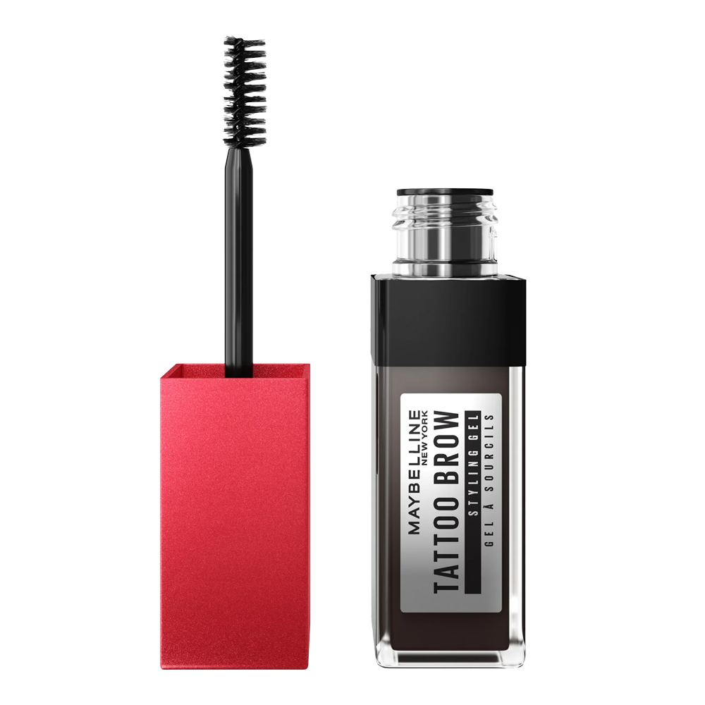 Maybelline Tattoo Brow 36H Styling Gel in Black Brown, 6ml - long-lasting brow styling gel