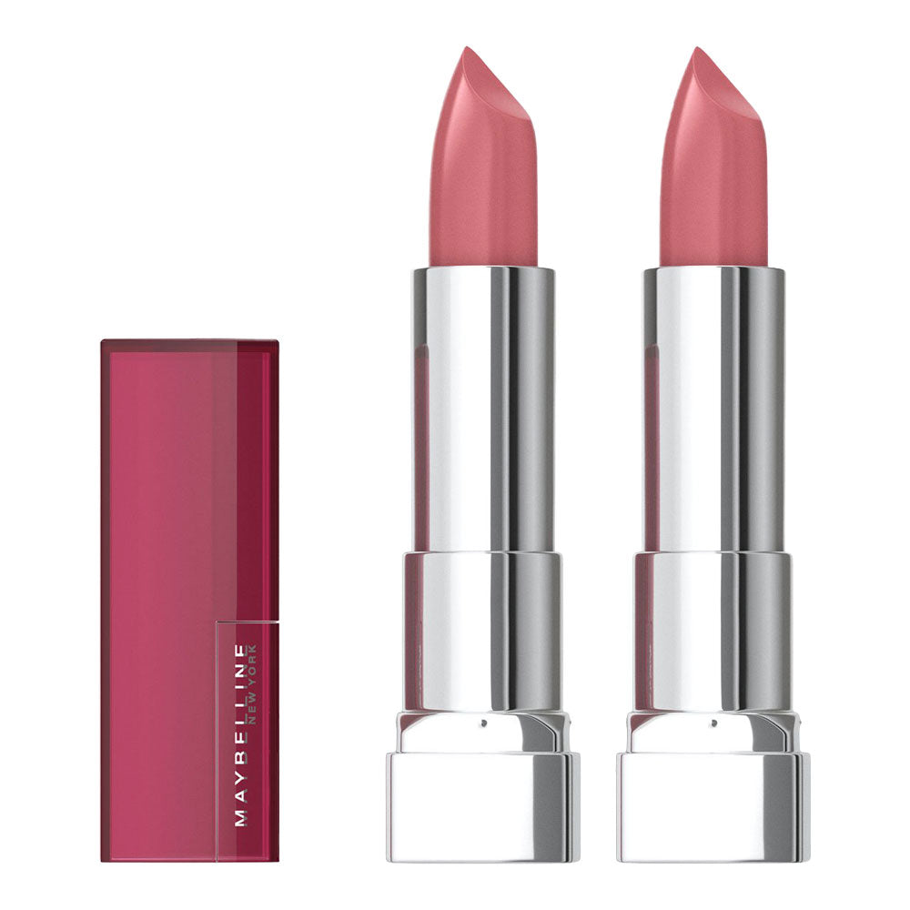 Maybelline Color Sensational lipstick in shade 222 FLUSH PUNCH, 4.2g, 2 pack