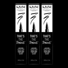 Load image into Gallery viewer, NYX That&#39;s the Point Liquid Eyeliner 1.1ml TTPE03 A BIT EDGY - 3 pack - set of 3 liquid eyeliners in black with precise tip for edgy looks
