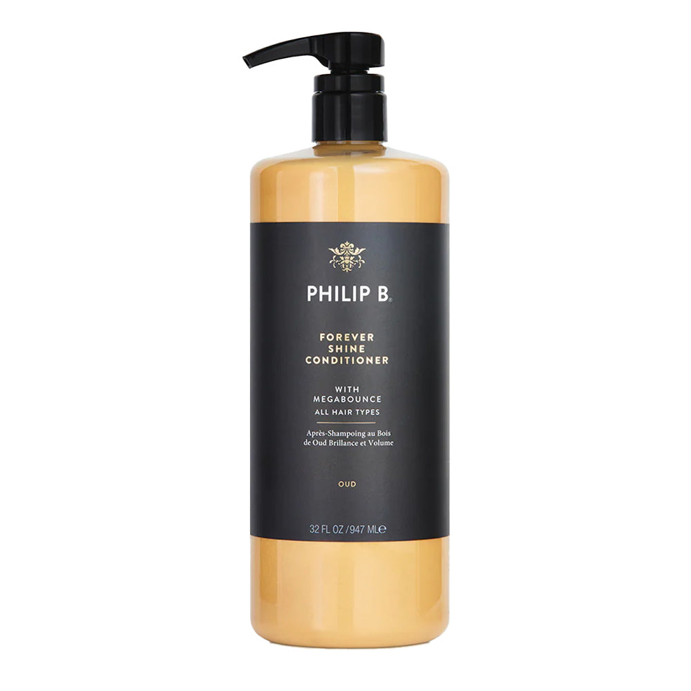 Philip B. Forever Shine Conditioner 947ml bottle with formula for glossy hair