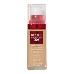 Revlon Age Defying 3X Foundation 30ml 05 FRESH IVORY anti-ageing foundation in Fresh Ivory shade