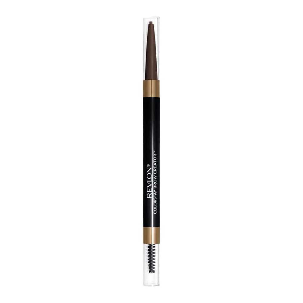 Revlon ColorStay Brow Creator 610 Dark Brown makeup product in dark brown shade