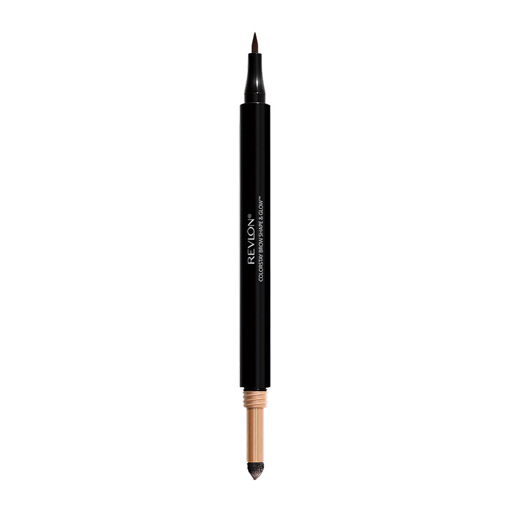 Revlon ColorStay Brow Shape & Glow Brow Marker and Highlighter in Soft Black shades