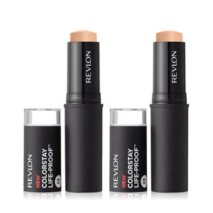 Revlon ColorStay Life-Proof Matte Foundation Stick 10g 220 NATURAL BEIGE - 2 pack in Natural Beige shade