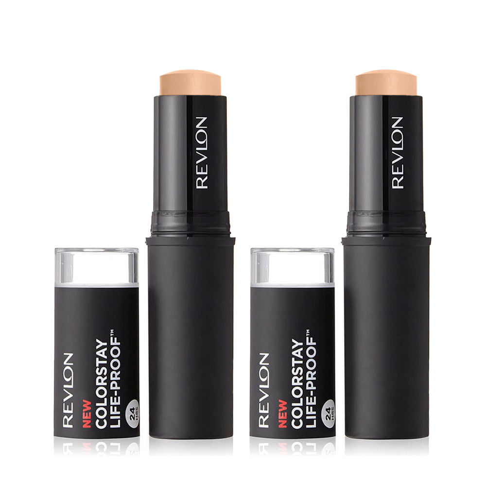Revlon ColorStay Life-Proof Matte Foundation Stick 10g 220 NATURAL BEIGE - 2 pack in Natural Beige shade
