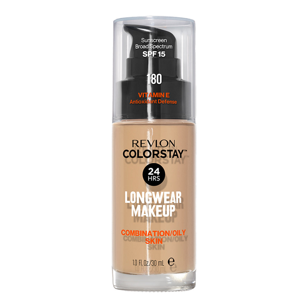 Revlon ColorStay Longwear Makeup Combination Oily Skin SPF15 30ml 180 SAND BEIGE