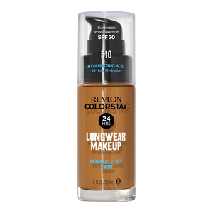 Revlon ColorStay Longwear Makeup Normal/Dry Skin SPF20 30ml 510 PECAN bottle