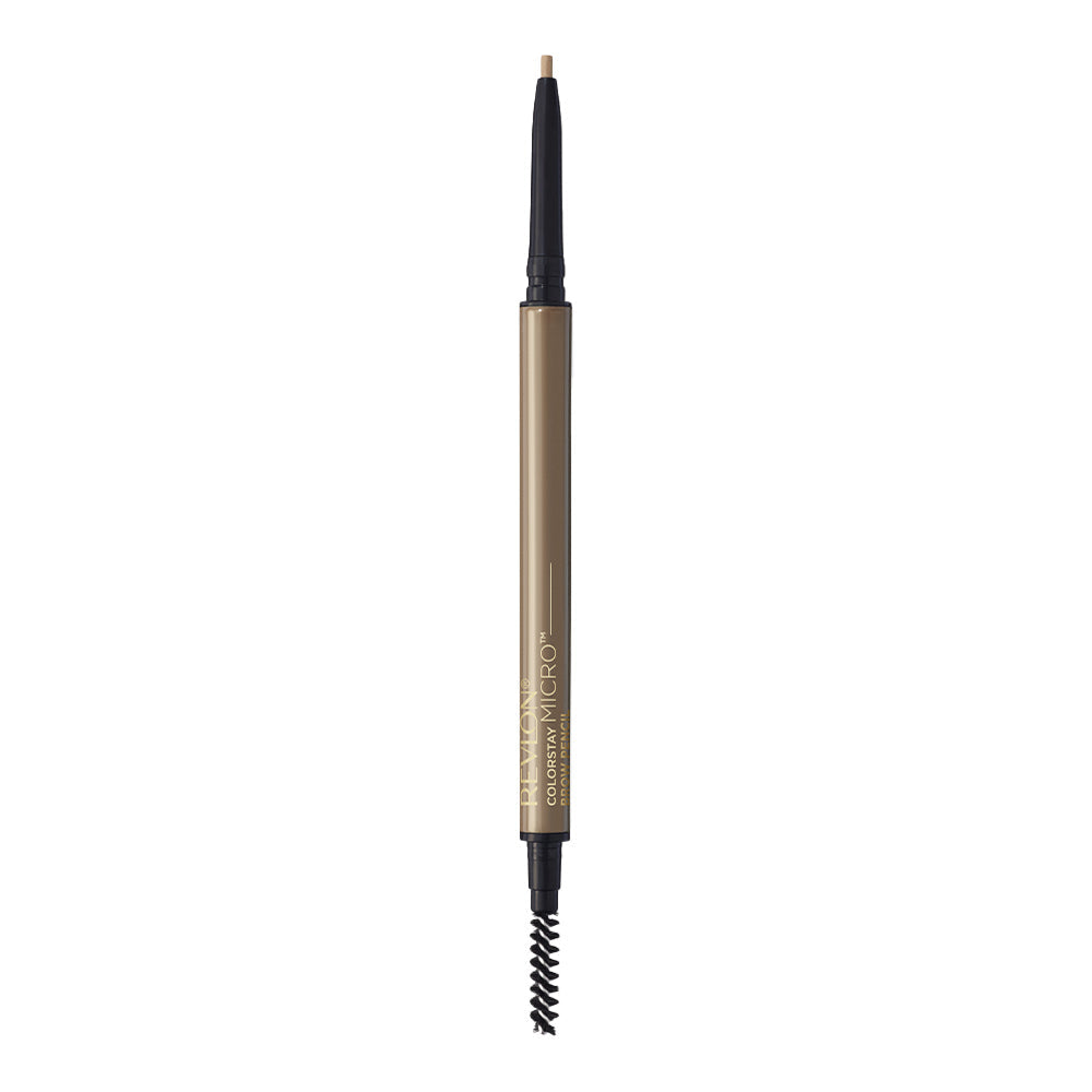 Revlon ColorStay Micro Brow Pencil 0.09g 450 BLONDE - Blonde eyebrow pencil close up