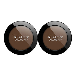 Revlon ColorStay Pressed Powder 8.4g 900 MAHOGANY - 2 pack makeup compact in mahogany shade