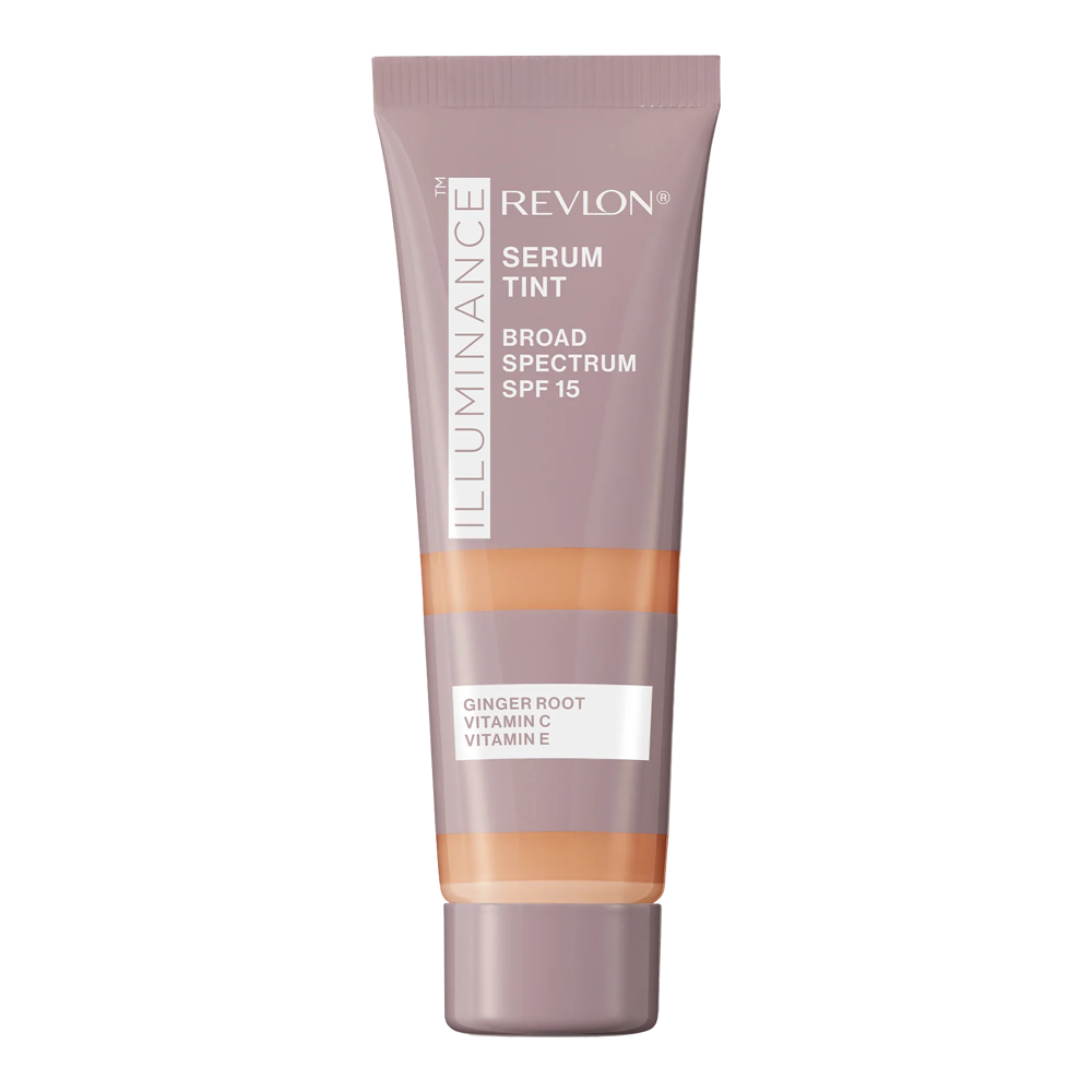 Revlon Illuminance Serum Tint SPF 15 30ml 409 BRULEE skincare product in tube with SPF protection