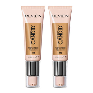 Revlon PhotoReady Candid Natural Finish Anti-Pollution Foundation 22ml 440 CARAMEL - 2 pack image in 440 CARAMEL shade
