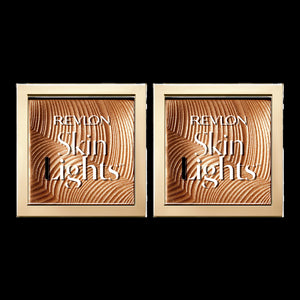 Revlon SkinLights Prismatic Bronzer 9g 110 SUNLIT GLOW - 2 pack makeup bronzer in Sunlit Glow shade