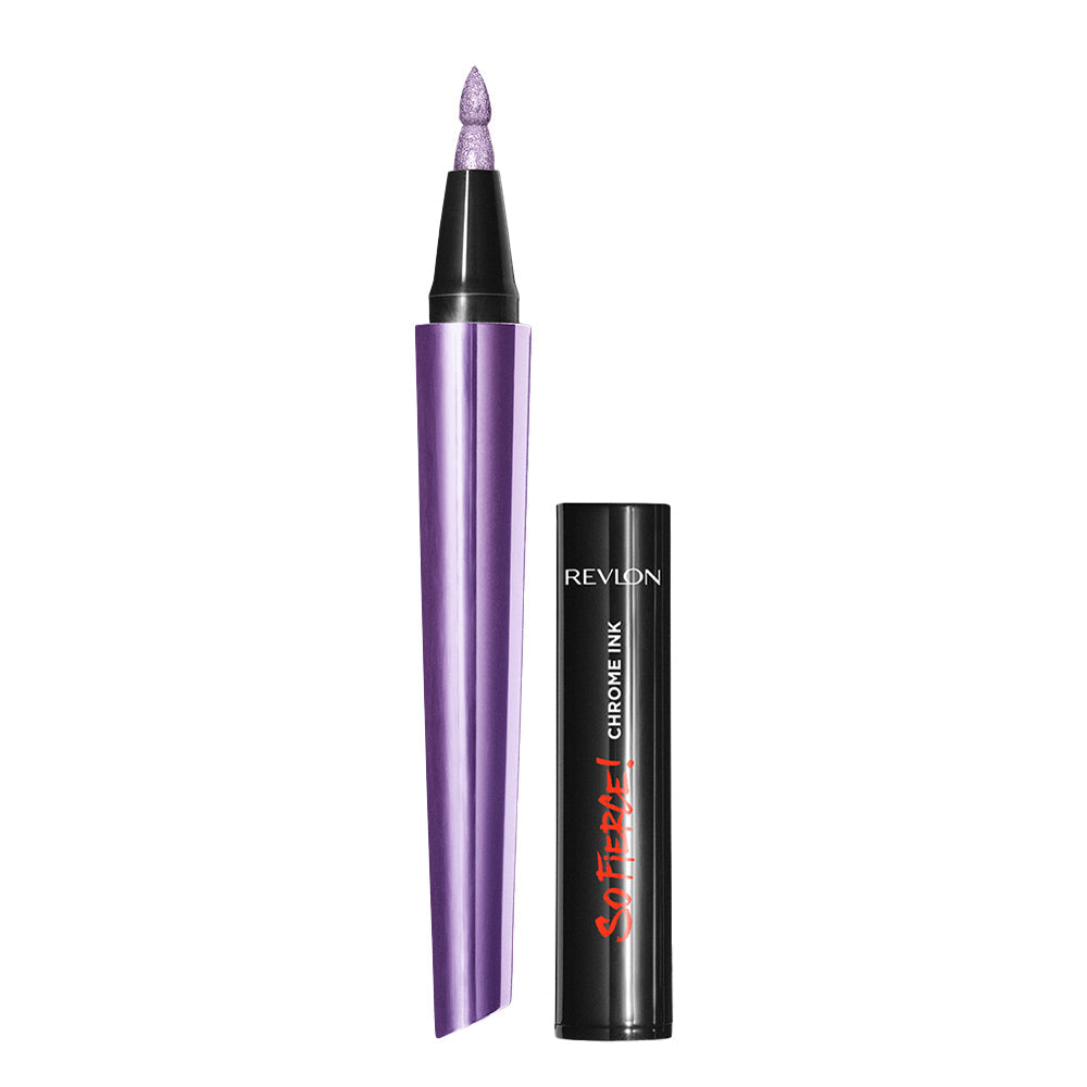 Revlon So Fierce! Chrome Ink Liquid Liner in ULTRAVIOLET FOIL shade