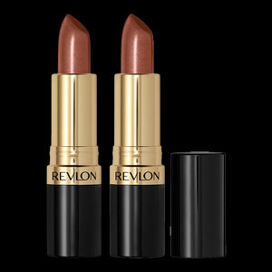 Revlon Super Lustrous Lipstick Pearl Finish 4.2g 300 COFFEE BEAN - 2 pack, two lipsticks in coffee bean color