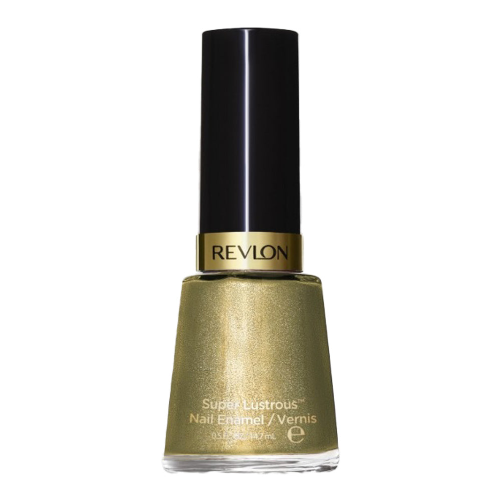 Revlon Super Lustrous Nail Enamel The Plush Velours Collection 14.7ml 075 HIT THE HAY polish bottle
