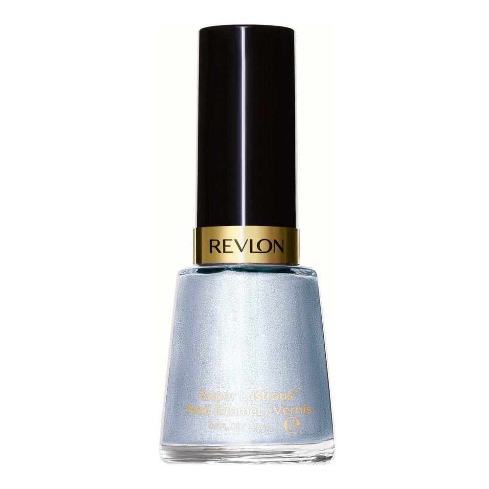 Revlon Super Lustrous Nail Enamel The Plush Velours Collection 14.7ml 082 IN THE CLOUDS nail polish bottle in the clouds