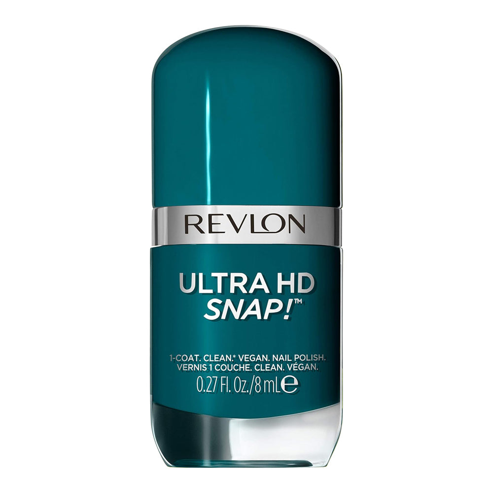 Revlon Ultra HD Snap! Nail Polish 023 DAREDEVIL 8ml, deep maroon color in a small bottle