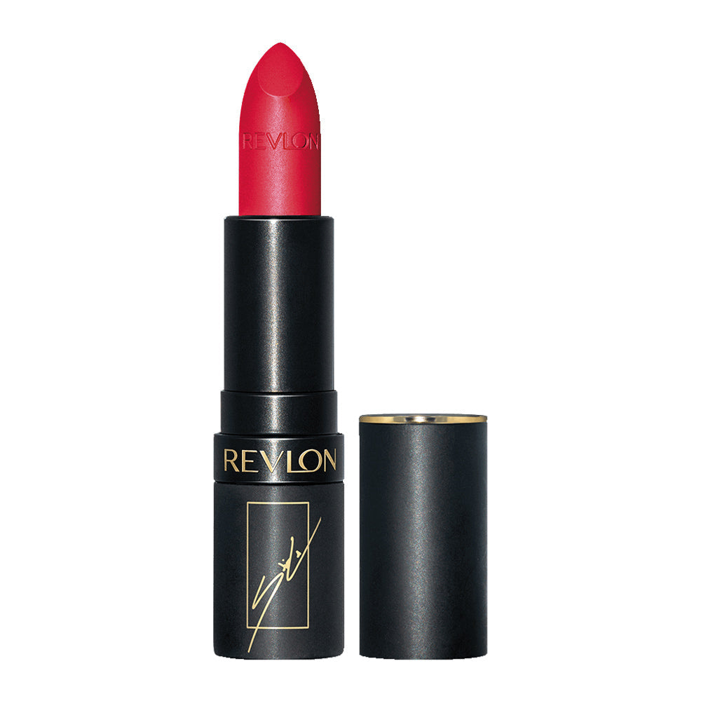 Revlon X Sofia Carson Super Lustrous The Luscious Mattes Lipstick in The Sofia Red shade