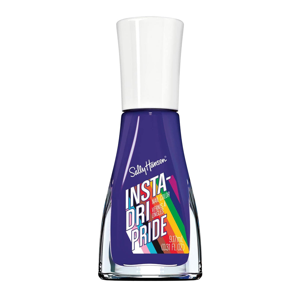 Sally Hansen Insta-Dri Pride Nail Color 9.17ml 739 ROYAL HARMONY nail polish bottle on white background