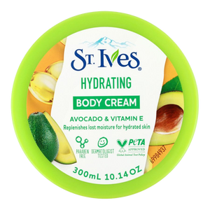 St. Ives hydrating body cream with avocado and vitamin E 300ml product image