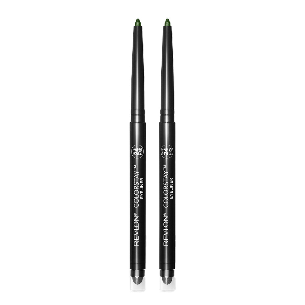 Revlon ColorStay Eyeliner Crayon 0.28g 206 JADE - 2 pack