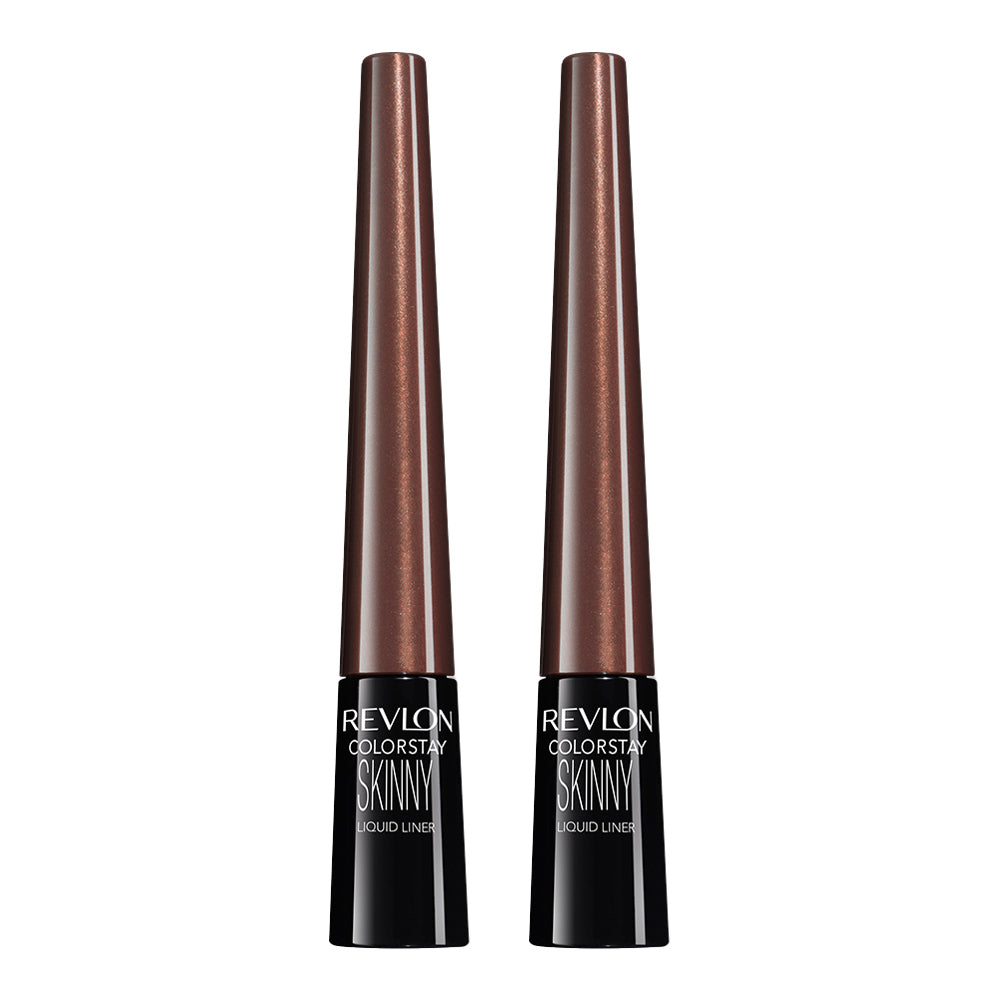 Revlon ColorStay Skinny Liquid Liner 2.5ml 303 MAHOGANY FLAME - 2 pack