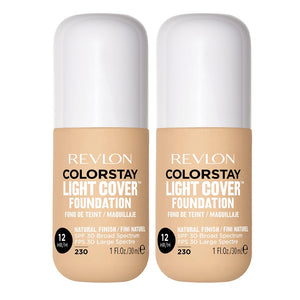 Revlon ColorStay Light Cover Foundation 30ml 230 NATURAL OCHRE - 2 pack